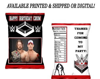 Wrestling Party Etsy