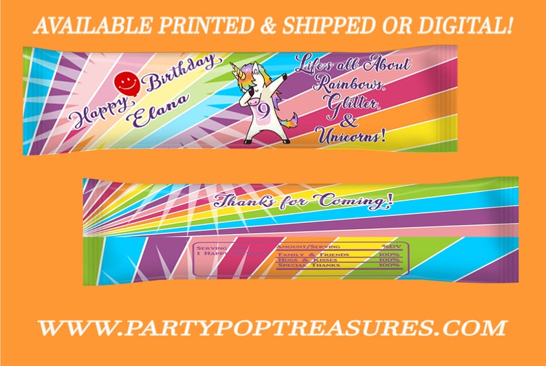 Download Unicorn Airhead Wrappers Dabbing Unicorn Party Favors | Etsy
