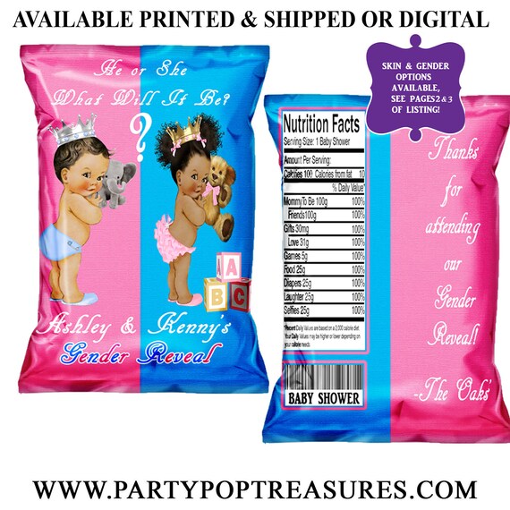 bag en custom chip bag nutrition facts birthday