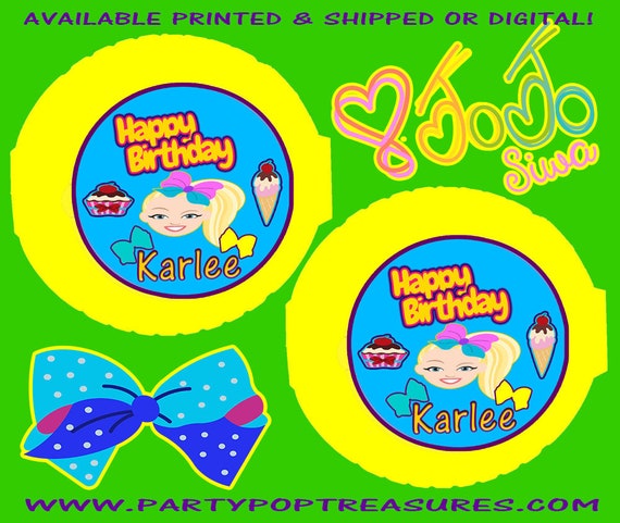 JoJo Bubble Gum Tape - JoJo - Bubble Gum Tape - Bubblegum - JoJo Label - JoJo Sticker - Digital - Printable- Printed Il_570xn