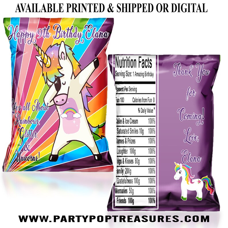 Download Unicorn Airhead Wrappers Dabbing Unicorn Party Favors | Etsy