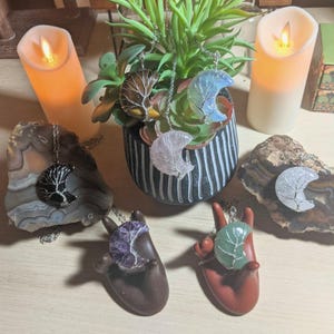 Tree of Life - Moon Pendants
