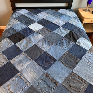 American Glory Jean Quilt Fits Full/queen With Matching Pillow Shams - Etsy
