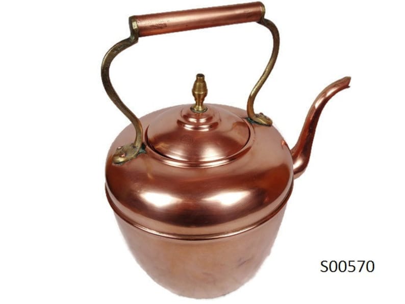 Home Appliances Home Living Vintage Solid Copper Teapot Antique Copper Tea Pot Large Moroccan Kettle Hazaz Freres Fez