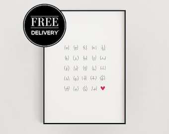 Nice Bum Body Positive Print - Butt Art Print, Funny Bathroom Art, Wall Print, Self love, Body positive Bathroom Print, Bathroom Décor