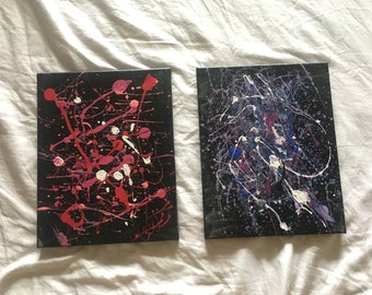 Original Acrylic on canvas, set of 2