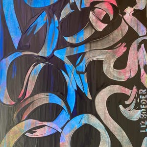 Original Abstract Street Art Graffiti Style Painting