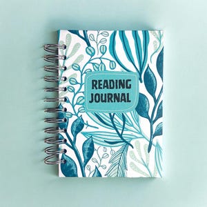 Reading journal, book journal, book review journal, book tracker journal