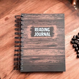 book lovers Reading tracking journal, book journal, book review journal, book tracker journal, reading journal with cute cover