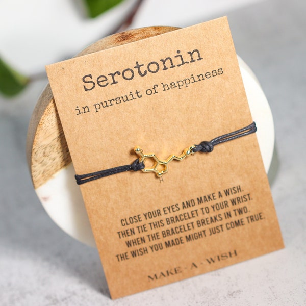 Serotonin desire bracelet, friendship gift, lucky bracelet, friends jewelry, desire chain bracelet, gift, Yoga