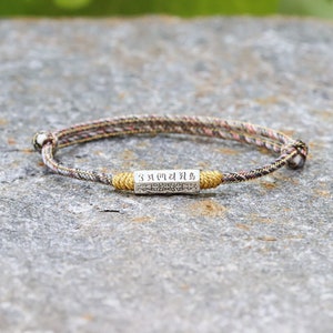 Handmade Buddhist Tibetan Braided bracelet with Tibetan charm, braided bracelet, protection bracelet, Gift,Yoga