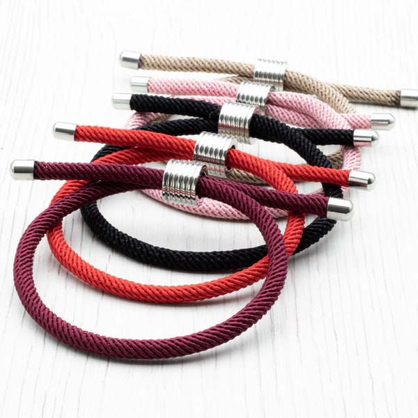 Trendy Milan Rope Buddhist Tibetan Bracelet for Men and Women / Minimalist Red Bracelet for Long-Distance / Yoga and meditation Bracelet