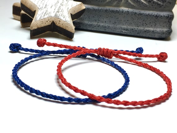 Tibetan Braided Bracelet Lucky Knots Original Design Braided