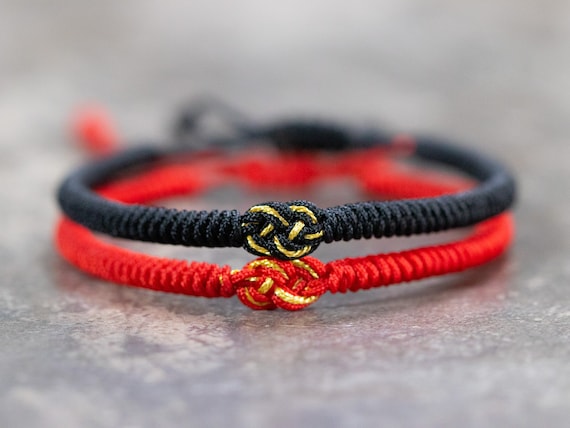 Luck and Protection Handmade Buddhist Tibetan Braided Bracelet
