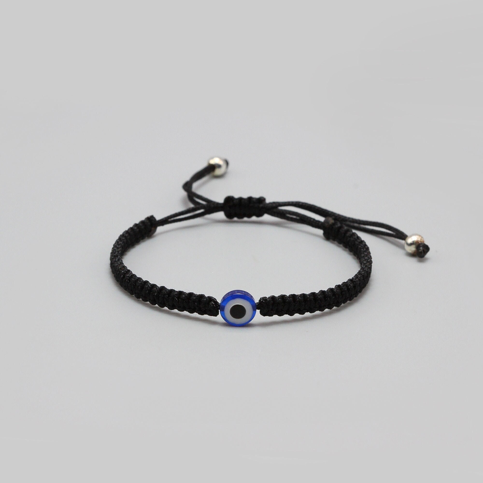 10pc blue evil eye beads, glass beads, lamp work beads, navy blue, large  round evil eye, necklace bracelet organic shaped evil eye beads
