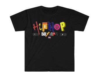 Official Fullblastradio 50 Years of Hip Hop Tee