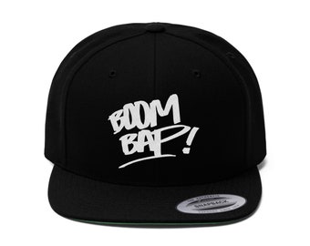 Boom Bap Snapback Hat