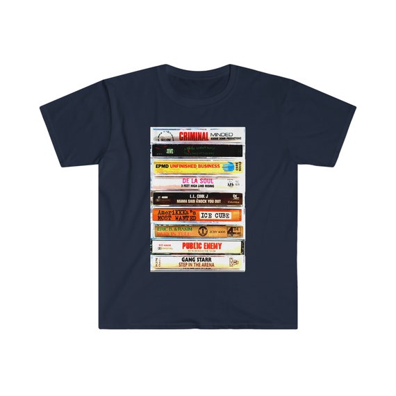 Old School Hip Hop Cassette T-shirt - A Nostalgic Tribute to
