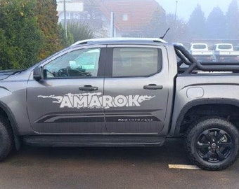 Aufkleberset Seitendekor "AMAROK" geeignetes Zubehör für Volkswagen Amarok