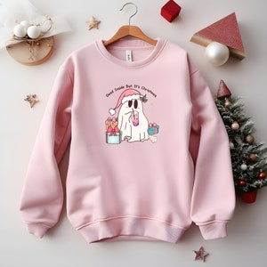 Dead Inside But It&#39;s Christmas Sweatshirt, Christmas Snowman Sweatshirt, Dead Inside But It&#39;s Christmas Hoodie, Cute Snowman Sweatshirt