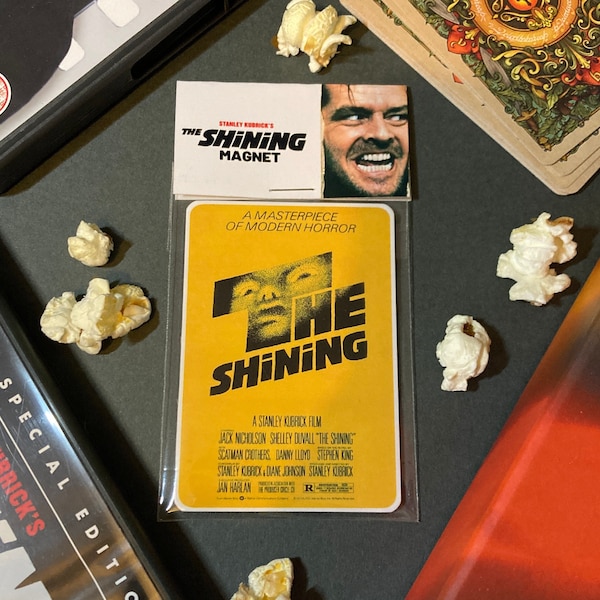 The Shining fridge Magnet, movie poster, film poster, horror movie, stocking fillers, movie collectables, vintage posters, scary