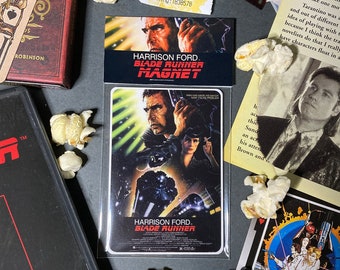 Blade Runner Fridge Magnet, Movie Poster, Fridge Magnets, Handmade, film magnet, small gift, stocking filler, Christmas, movie collectables,