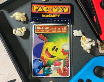 Classic Video Game fridge Magnet, computer game, handmade, game posters, magnet, gift, stocking filler, game collectables, vintage poster