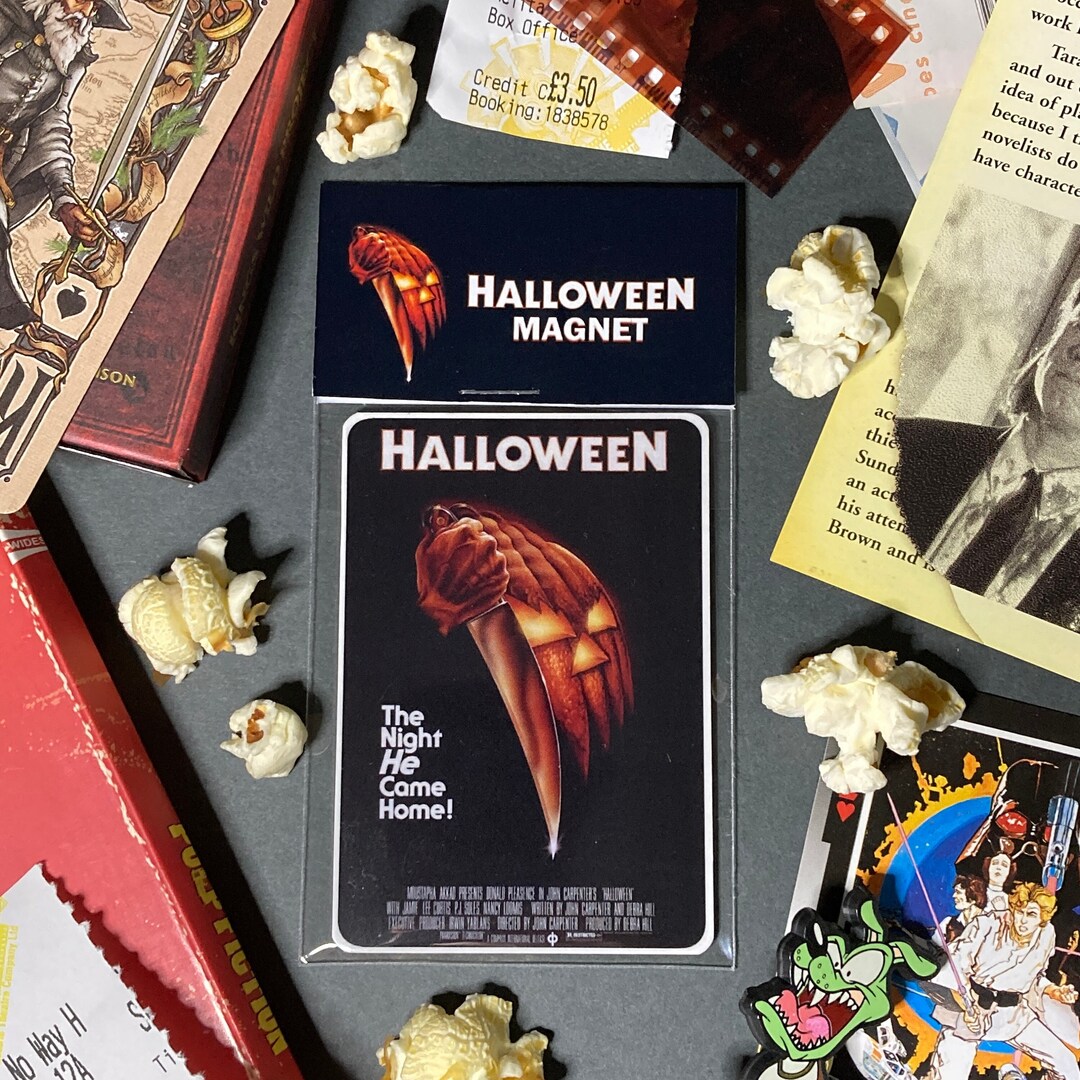 Handmade Halloween Movie Poster Fridge Magnet - Etsy