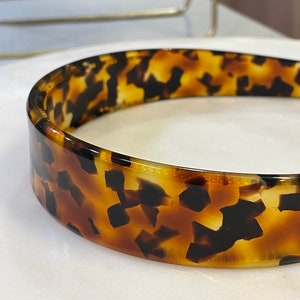 Classic Large Headband in Light Tortoise, Hair Accessories, Vintage ...