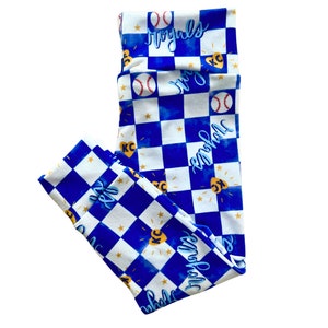 Kansas City Royals Leggings-KC Baseball Pants-Royals Baby Pants-KC Royals Gender Neutral Leggings