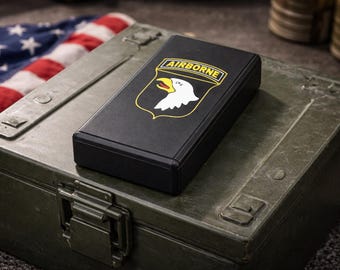 101st Airborne inspired 9mm Ammo case. 50 rounds.