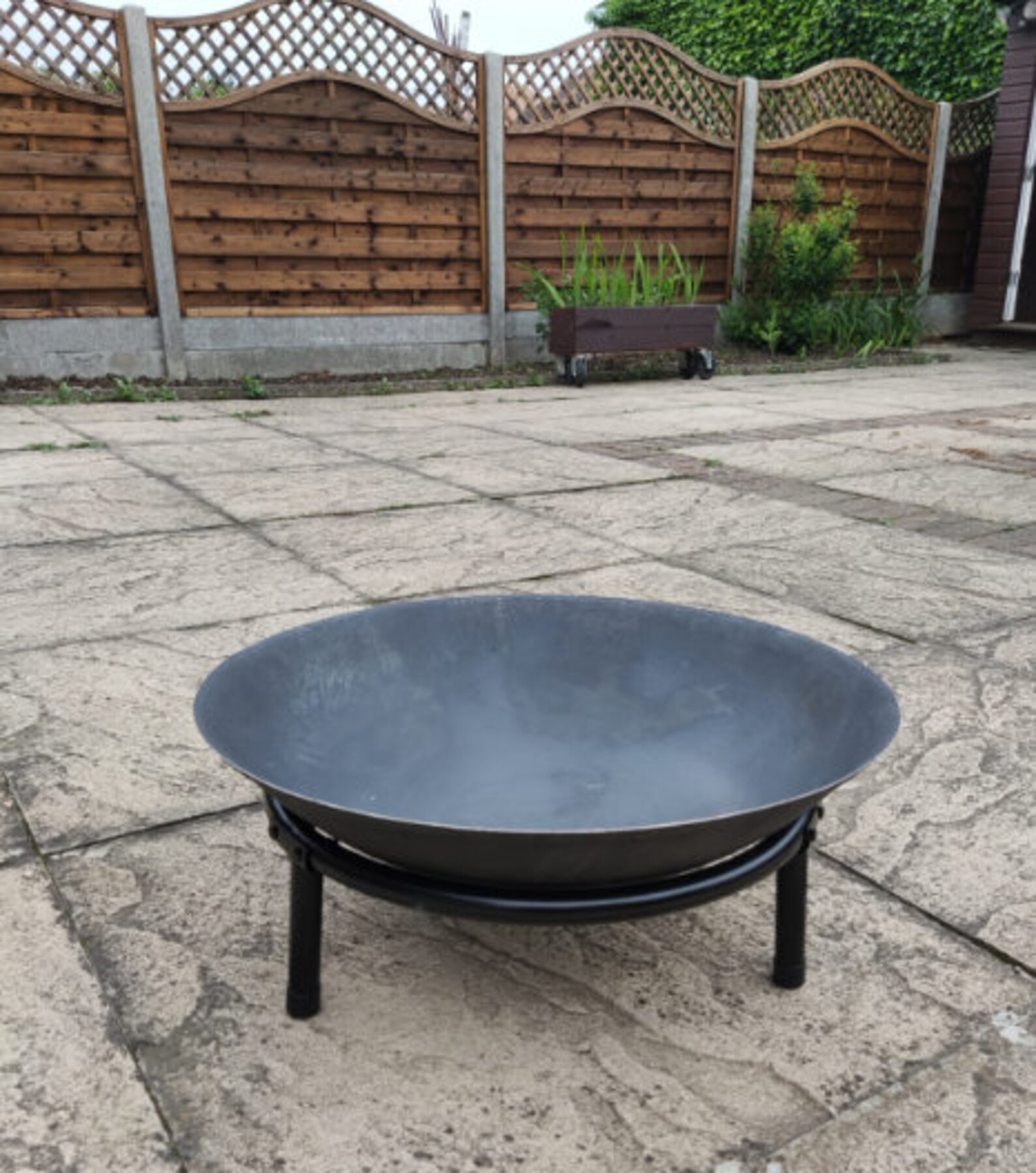 Extra Large Fire Pit Cast Iron Garden Fire Pit Fire Bowl / UK Etsy UK