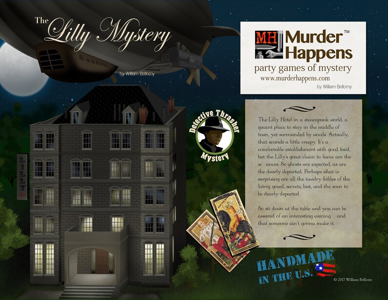 Steampunk seance The Lilly Mystery