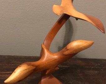 Danish modern wooden birds (Emil Milan inspired)
