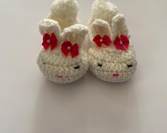 Easter Crocheted Baby Animal Booties