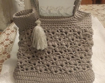 Stylish Crocheted Totes