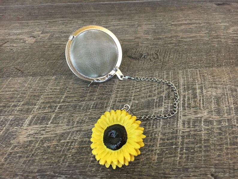 Tea Ball Infuser With Charm Etsy