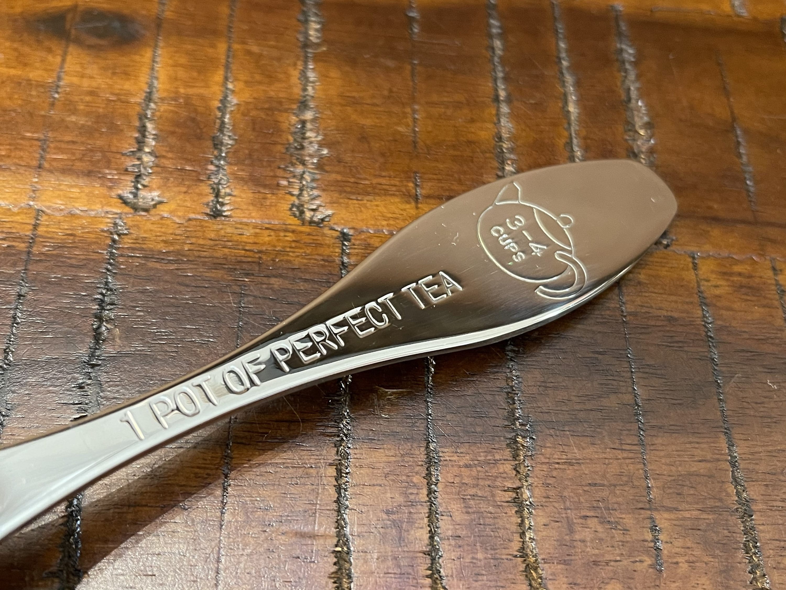 One Pot of Perfect Tea Spoon Etsy