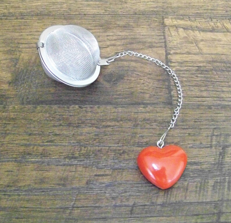 Tea Ball Infuser With Charm Etsy