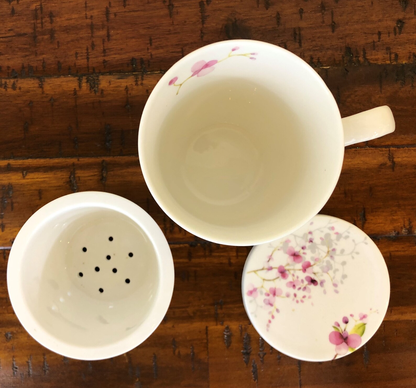 Tea Mug with strainer Etsy