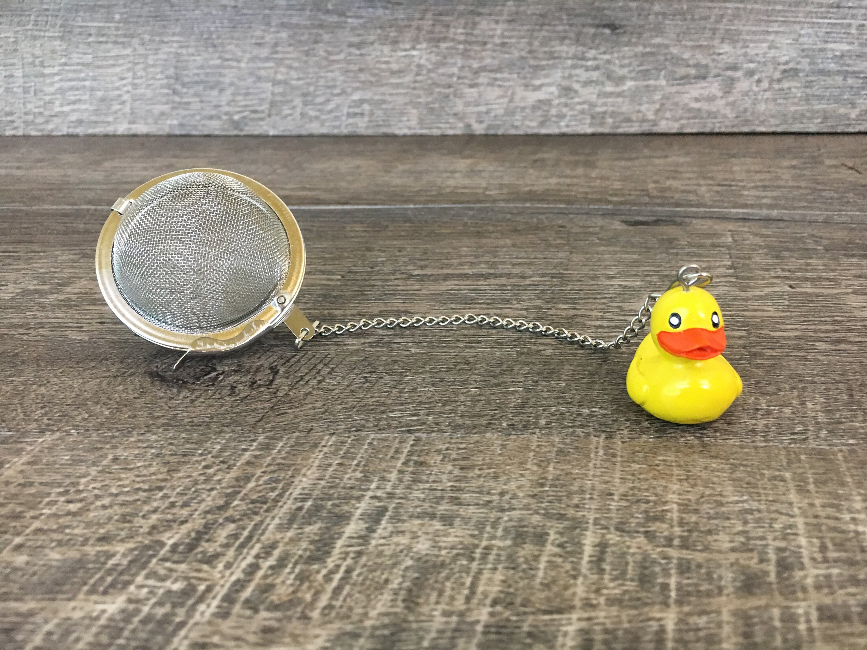 Tea Ball Infuser With Charm Etsy