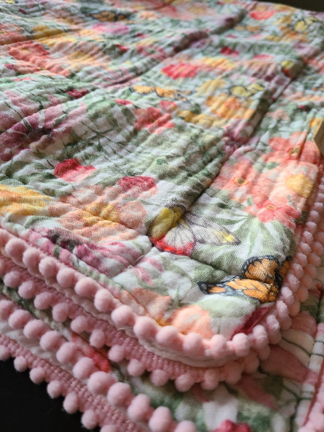 Double Gauze Baby Quilt Etsy