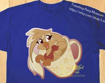 TrotCon Team Cider 2 Mascot Shirt 100% COTTON T-shirt