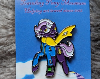 FOE Mascot Aether Naut Enamel Pin Traveling Pony Museum Parody