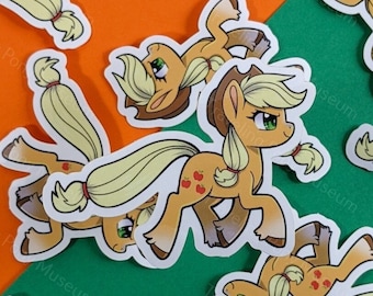 Apple Farm Cute Sticker Earth Pony Art Brony Laptop Decal Pegasister Waterbottle