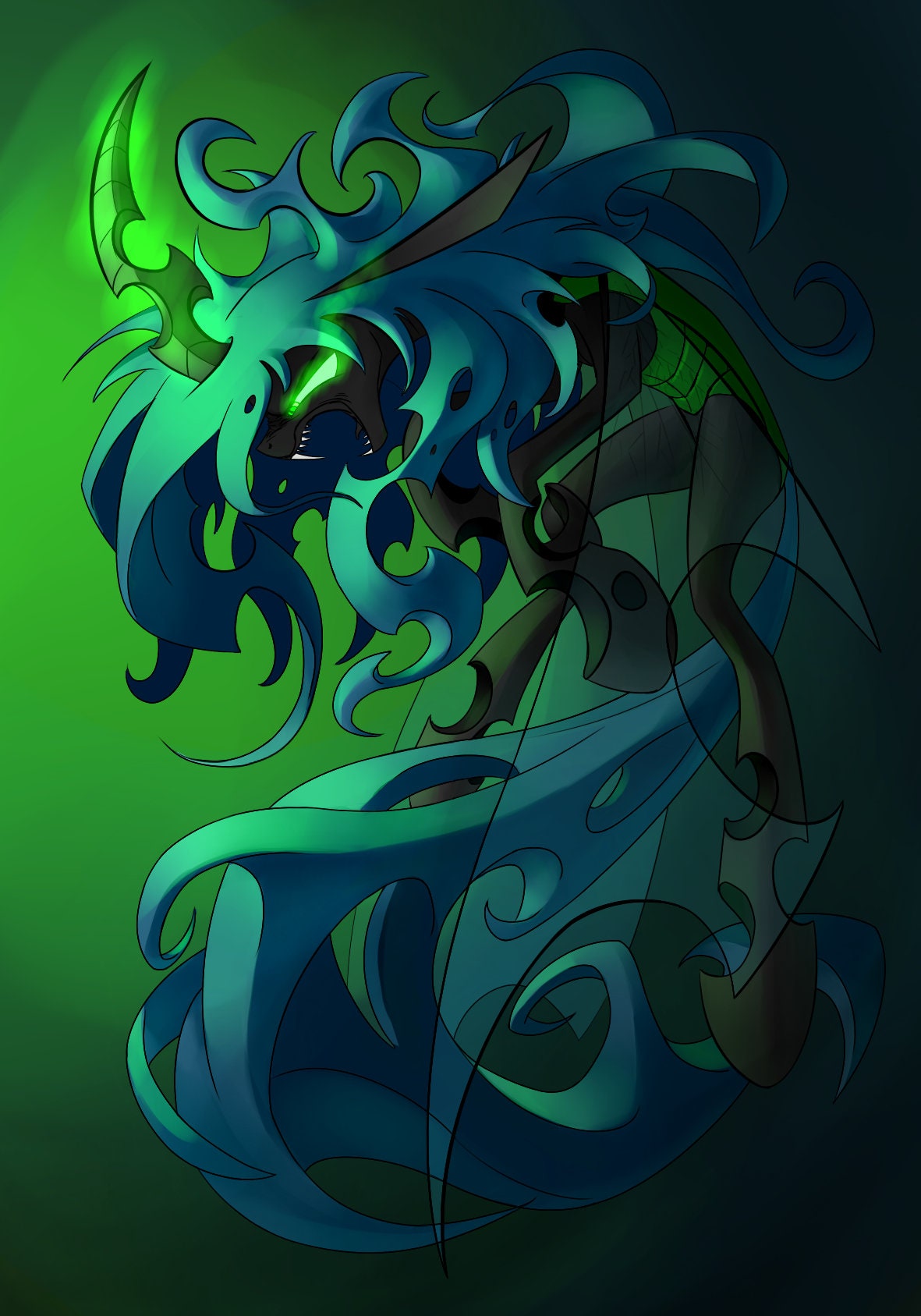 Queen Chrysalis And Fluffle Puff Cosplay