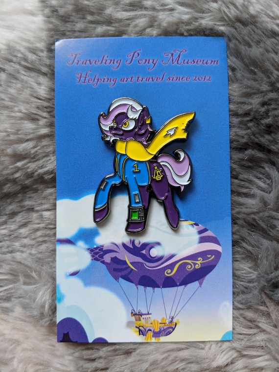 FOE Mascot Aether Naut Enamel Pin Traveling Pony Museum Parody