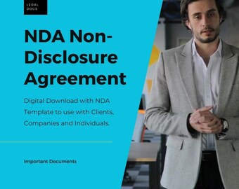 NDA Non-Disclosure Agreement(NDA) for your Business
