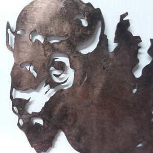 Metal art American Bison image 4