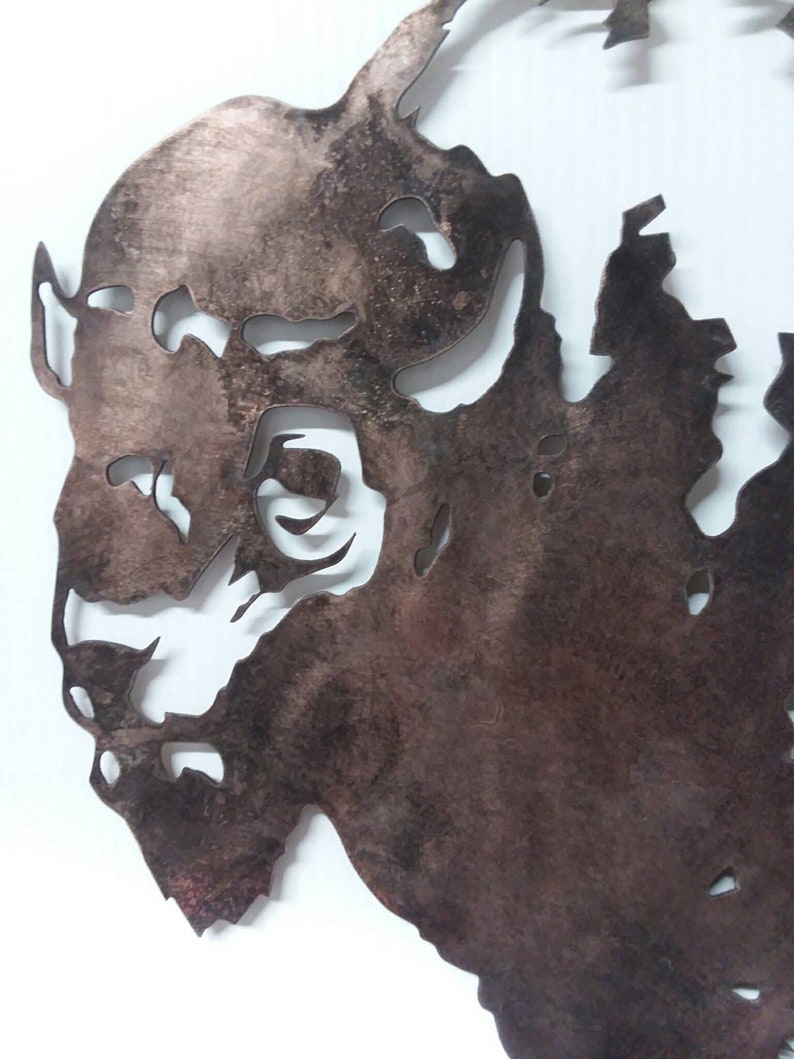 Metal art American Bison image 4